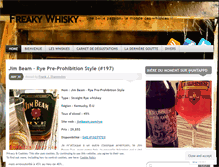 Tablet Screenshot of freakywhisky.ca